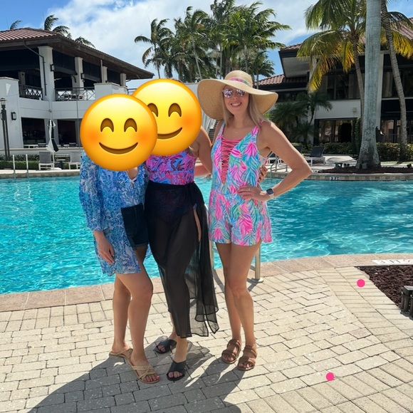 Lilly Pulitzer Lattice Swimsuit - Picture 4 of 4